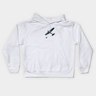 Planes Flying up in the Blue Sky Kids Hoodie